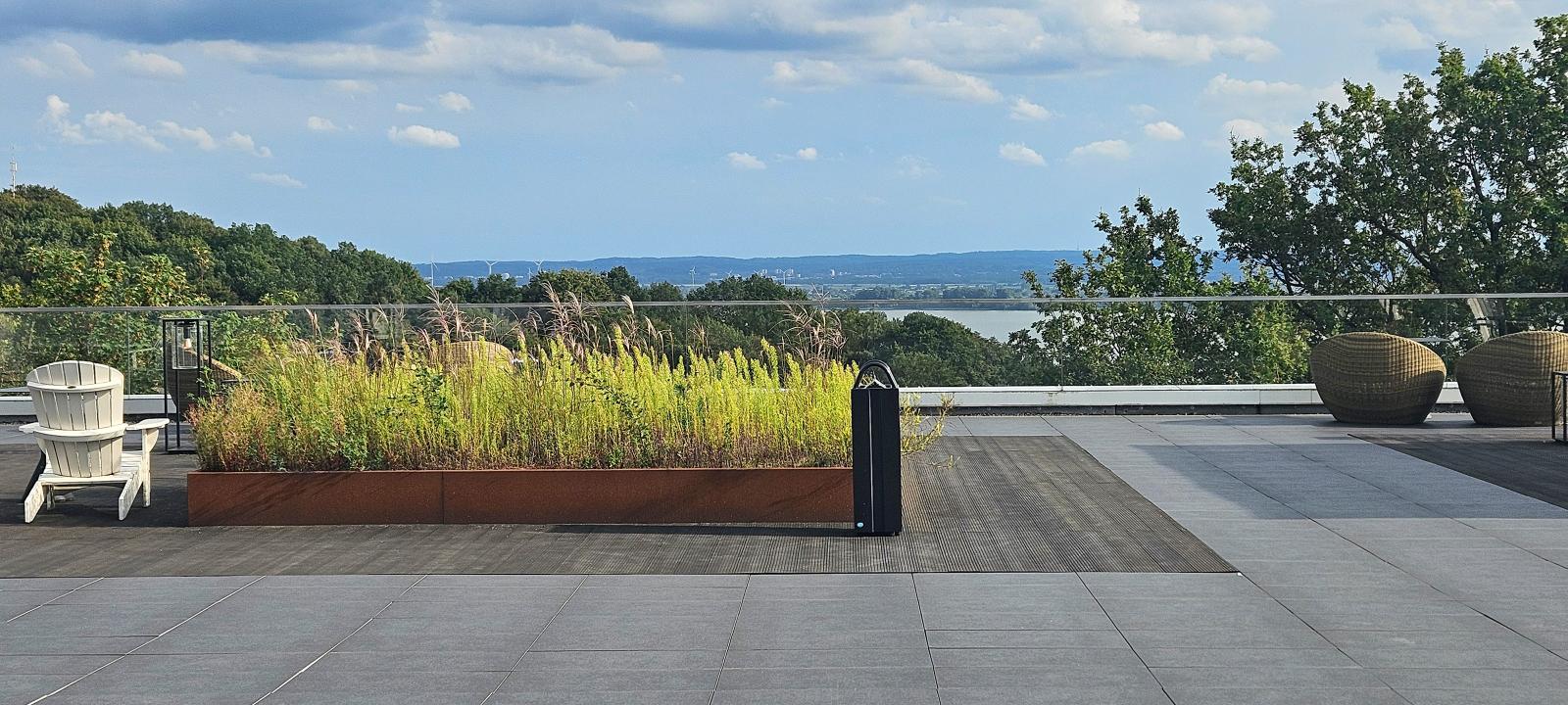 Roof terrace