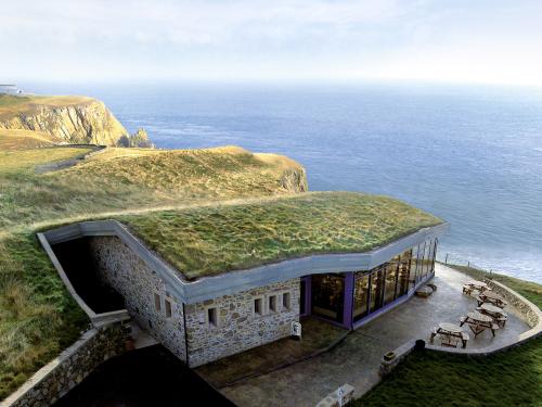 Green roof by the ocean