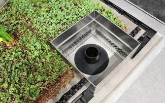 “Stormwater Management Roof” system build-up