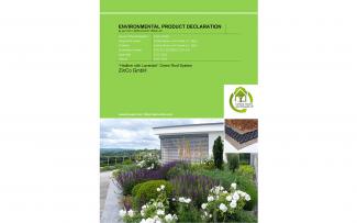 The EPD for the ZinCo Green Roof Build-up “Heather with Lavender” has been verified and published – as a so-called “Core EPD”. EPD for the ZinCo Green Roof Build-up “Heather with Lavender”