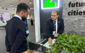 Trade fair stand