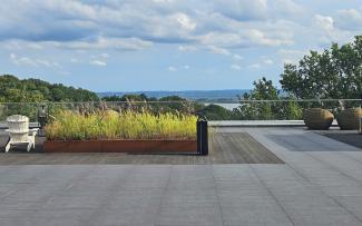 Roof terrace