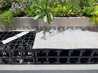 System build-up "Sponge City Roof"
